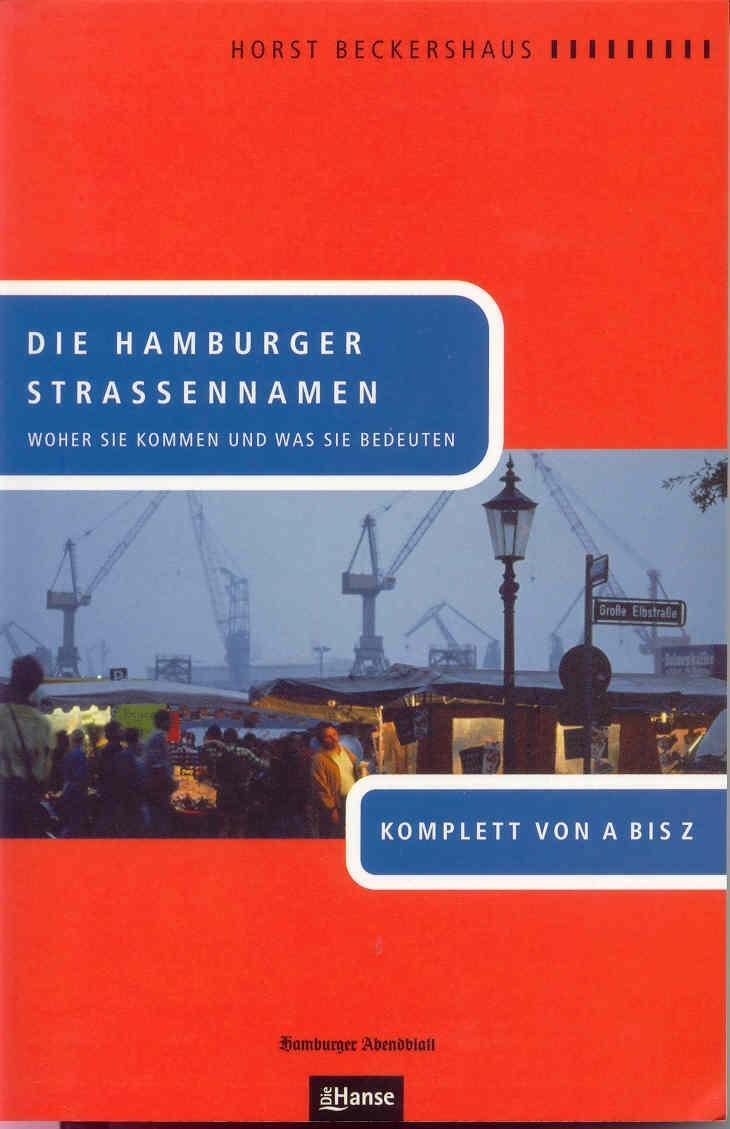 Thumbnail - Die Hamburger Straßennamen | Horst Beckershaus | Deutsch | Taschenbuch