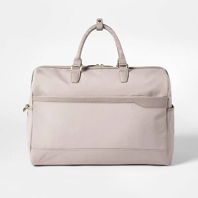Weekender Bag Taupe Open Story