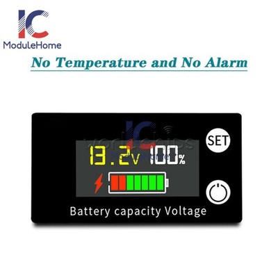 Digital LCD Voltage Meter DC8V-100V Voltmeter Battery Power indicator