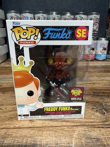 Funko Pop Freddy As Darth Maul 4000 Pieces Blacklight Battle Star Wars