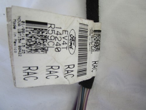 2016 Ford Escape Rear Passanger (Right) Wire Harness EV4T-14240-R59CL Tested - Picture 8 of 8
