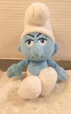 "Juguete de peluche Pitufo gruñón 2013 Nickelodeon Jakks Pacific 9"" Los Pitufos"