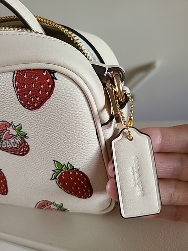 Coach Mini Jamie Camera Bag With Strawberry Print - Bild 6 von 6