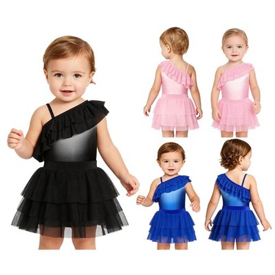 Kids Girls Swimwear Swimming Swimsuits Pool Outfit Flower Print Beachwear Pool