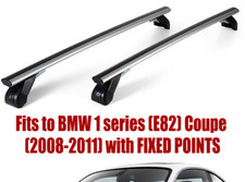 Premium Dach Rack Stangen F�r BMW 1 E82 Coupe (2008-2011) AL300/097M-FIXED