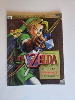 Rare KB Toys Poster Map Zelda Ocarina Of Time Nintendo Player’s Guide N64