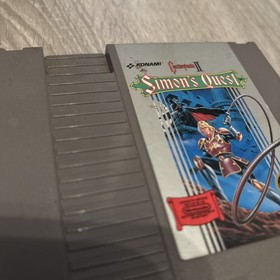 Castlevania 2 II: Simon's Quest (Nintendo NES, 1988) Authentic Game Cart Only