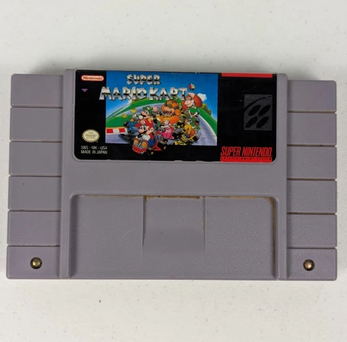 Super Mario Kart SNES Game (Super Nintendo SNES, 1991) Cartridge Only