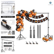Adjustable Backdrop Stand 6.5x6.5 FT Photo Studio Support Kit