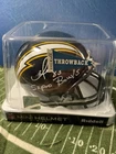 AUTOGRAPHED MINI HELMENT JOHN JEFFERSON 5 X PRO BOWLS CHARGERS PRIME TIME