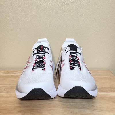 ASICS Gel Nimbus 25 Anniversary Pack White Red 1011B750-100 Men's