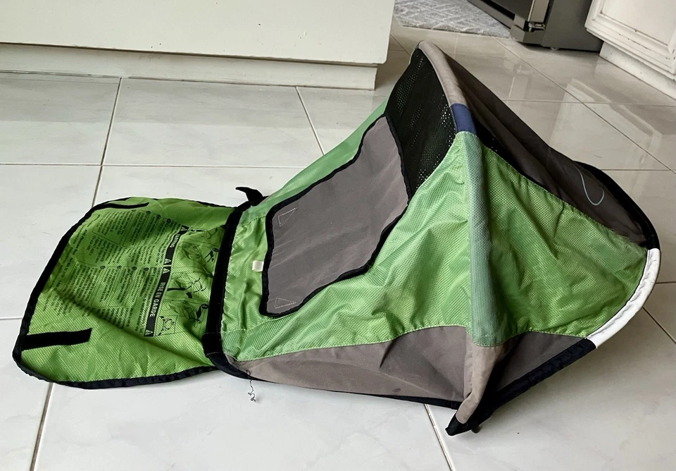 TOLDO BOB, capucha, Revolution Flex/SE/CE/Strides gris único y verde 2011-2015 Foto 3 de 4