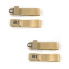 Chevy Chevelle 1964 - 1967 Standard 2pt Tan Lap Bucket Seat Belt Kit - 2 Belts