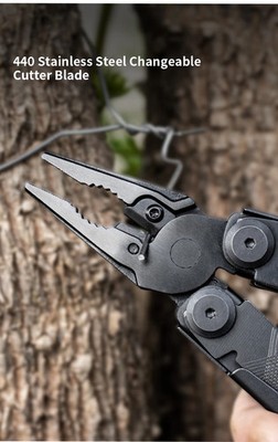 Outdoor Multifunctional Tool 15 In 1 Stainless Steel Pliers Rescue Kit