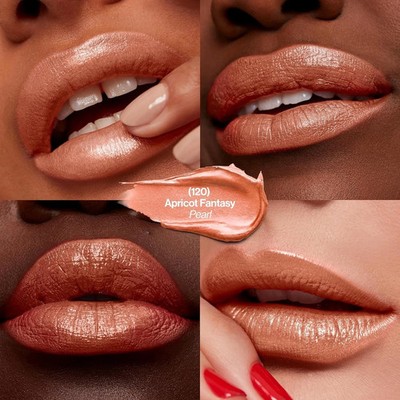 Revlon Super Lustrous Lippenstift #120 - Apricot Fantasy, NEU VERSIEGELT Packung mit 2