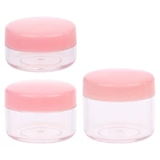 Mini Sample Bottle Cosmetic Makeup Jar Pot Face Cream Lip Balm Container Travel