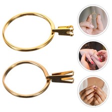 2 Pcs Display Craft Tool Base for Finger Rings Accessories