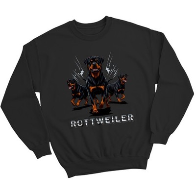 Rottweiler Unisex Sweatshirt Hundeliebhaber Grafik Pullover