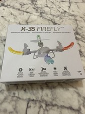 Sky Rider X-35 Firefly Quadcopter Drone White with Remote Control NEW In Box