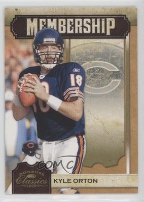 2009 Donruss Classics Membership Gold 56/100 Kyle Orton #23 0q3