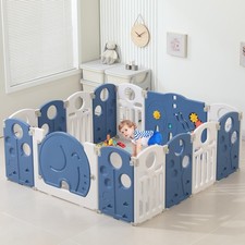 Baby Playpen,for Kids and Toddlers,Kids Activity Centre Safety Play Yard,Safe...