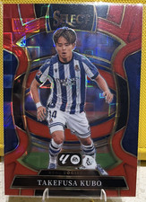 Panini Select LaLiga 2025-26 Terrace Prizm Takefusa Kubo Real Sociedad #54