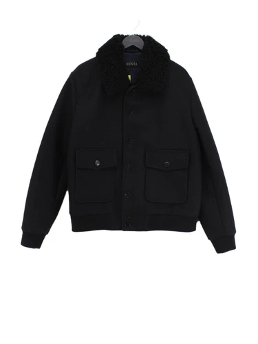 Giacca uomo Gucci circonferenza petto: 50 in lana nera