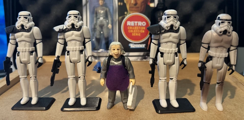 Star Wars RC Grand Moff Tarkin + Ugnaught + Darth Vader + Custom Sandtroopers - Image 2 of 4