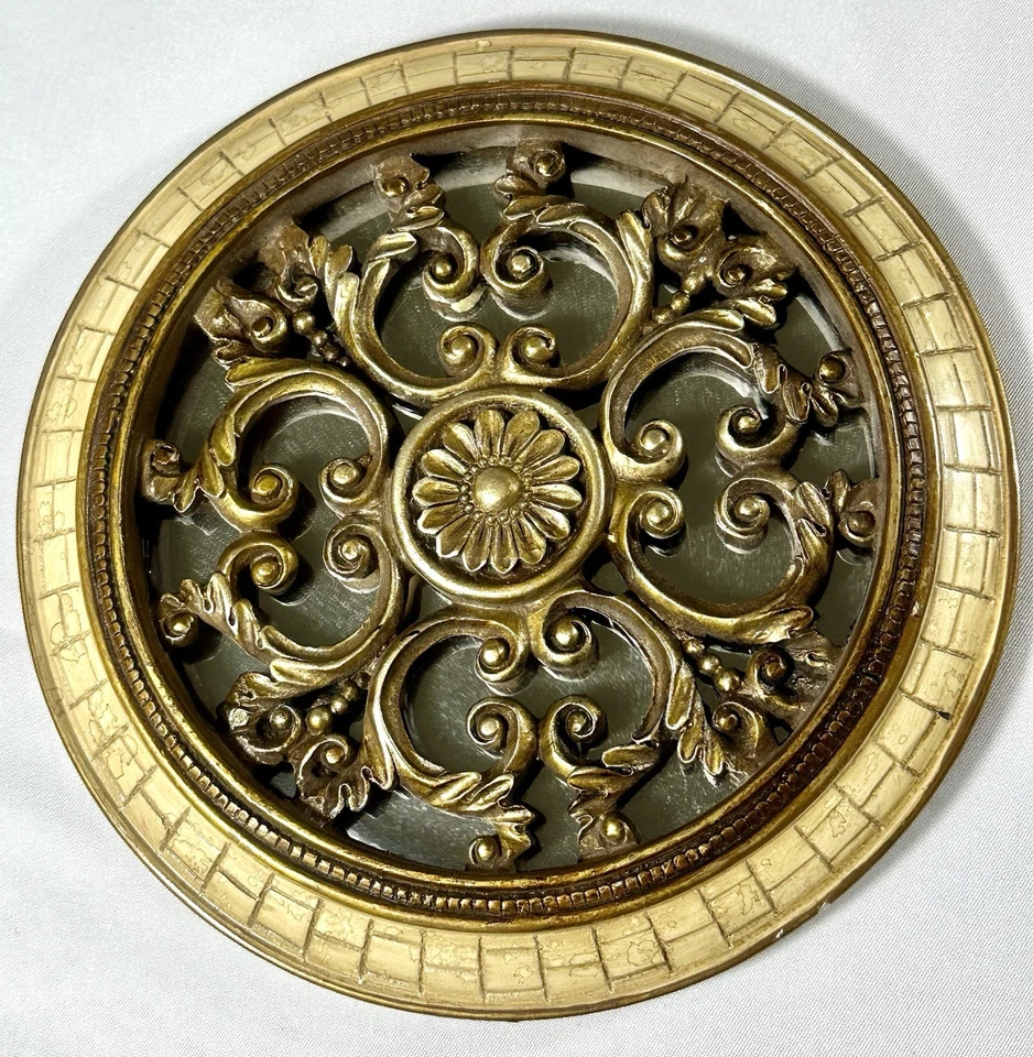 VTG MCM Hollywood Regency Wall Mirrors Retro Decor. Lot Of 3 - Image 2 of 4