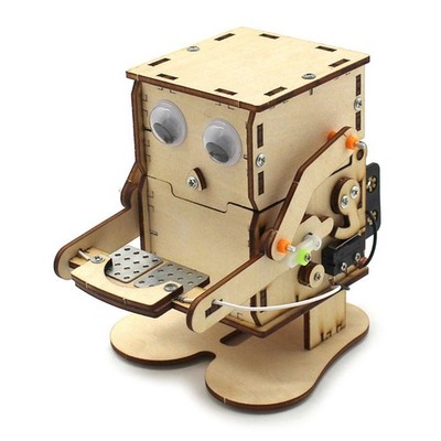 Roboter, der Münzen Isst, -DIY-Modell, Lehren, Lernen, Stammprojekt-Kit4355