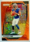 2024 Caleb Williams Panini Prizm Rookie Orange Disco Prizm Parallel SP RC Bears