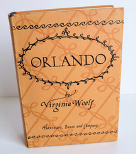 ORLANDO A Biography ~ Virginia Woolf, 1928 1st American Edition with Dust jacket