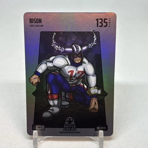 Bo Jackson Battle Arena Update Bison Silver Steel Battlefoil Josh Allen SBF-5