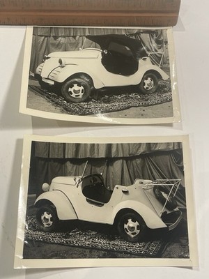 2 Digital Scanned New Prints Press  Photos ROLUX VB 60  French Micro Car  1950 s