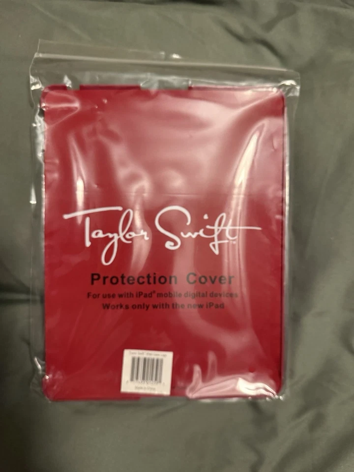 Taylor Swift iPad Case RED Cover Protection Cover OFFICIAL TOUR MERCHANDISE - Image 3 of 3