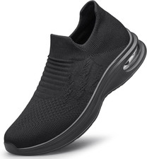 Mens Walking Shoes Slip on Lightweight Running Shoes Workout Athletic Tennis Sho