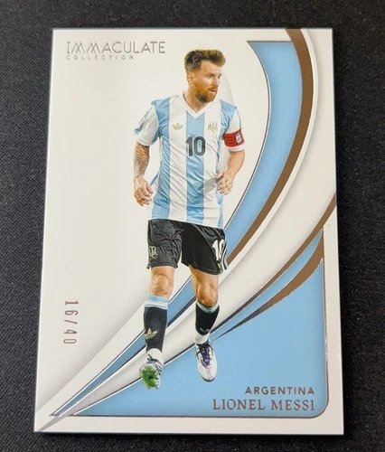 Lionel Messi 2024-25 Panini Immaculate Collection Silver 16/40 #54