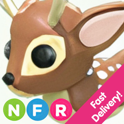 Fallow Deer   Neon Fly Ride NFR   US Seller Adopt From Me Today