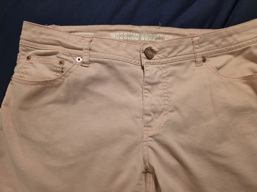 Mossimo Supply Co Juniors Pants Size 15 Fit 6 Skinny Denim Jeans Pink Stretch - Picture 6 of 10