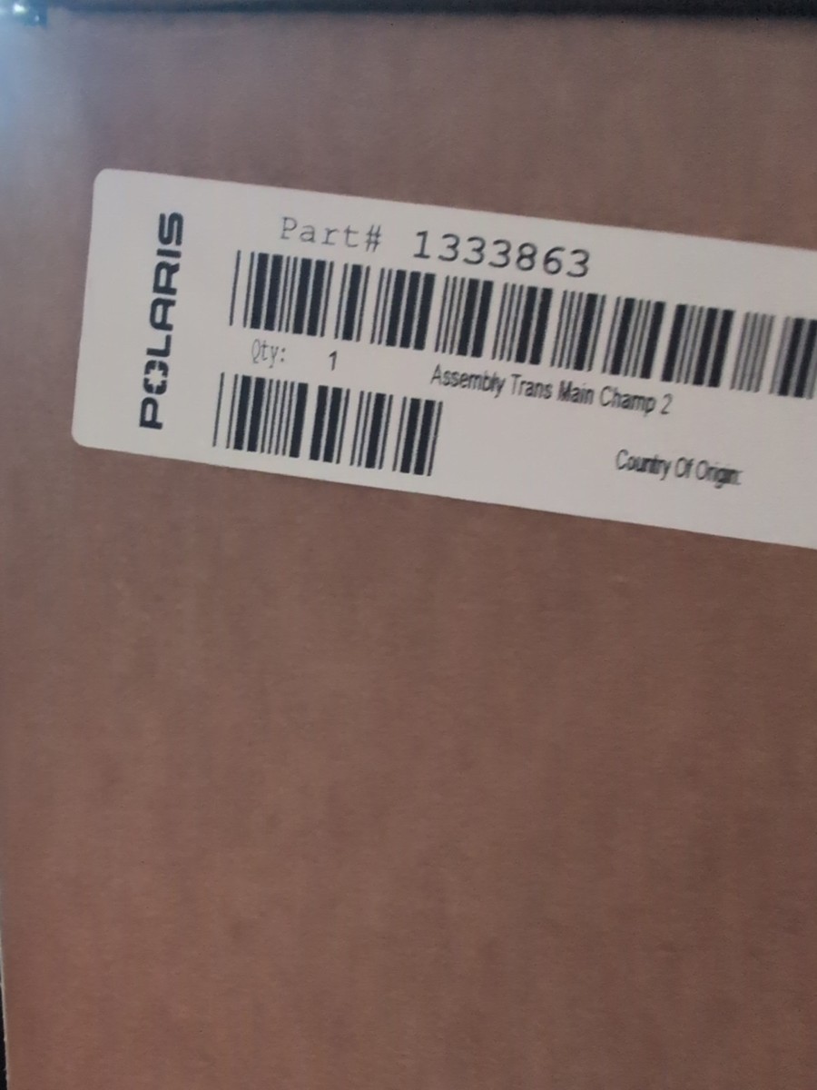 Polaris RZR 1000 Turbo 2016 OEM #1333863 Transmission Gearbox for