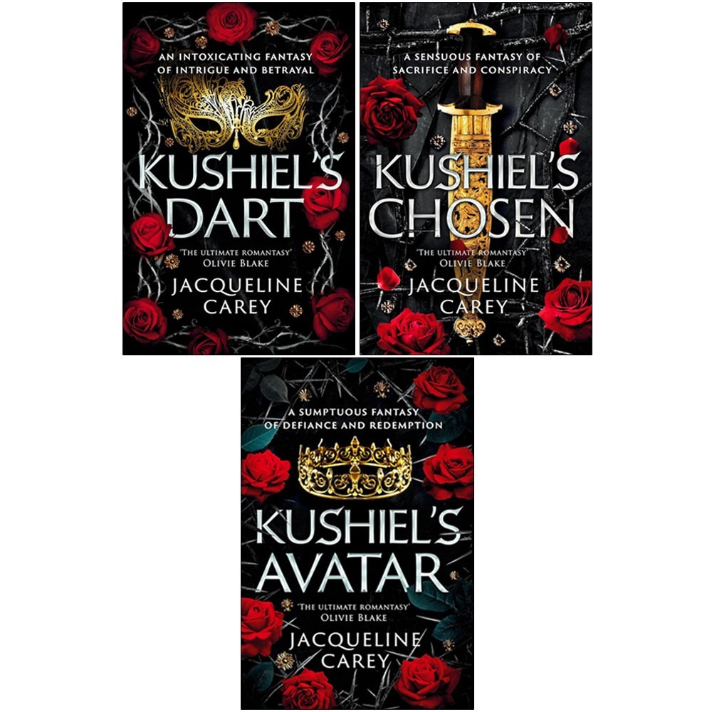 Kushiel's Legacy Series 3 Books Collection Set by Jacqueline Carey Kushiel'sDart