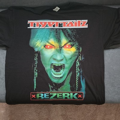 TIGERTAILZ  Bezerk Black T Shirt LIMITED EDITION to 50 shirts NEW LOVE BOMB BABY