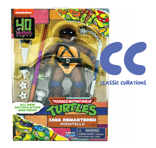 Figuras de acción Playmates 1988 remasterizadas Teenage Mutant Ninja Turtles - tú eliges - Imagen 2 de 10