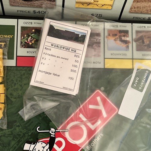 Monopoly John Deere Collector's Edition 2005 Complete - Picture 7 of 8