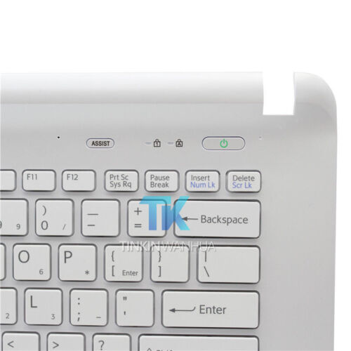 New US Keyboard for SONY Vaio SVF142 SVF143 SVF142C29L Series w/ Palmrest Cover - Picture 2 of 6