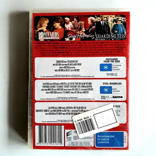 Post Cards from the Edge + Steel Magnolias + Guarding Tess DVD Gift Set, Reg 4 - Bild 2 von 3