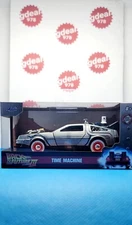 DELOREAN DMC (TIME MACHINE) "BACK TO THE FUTURE 3" 1990 1/32 DIECAST JADA 32290