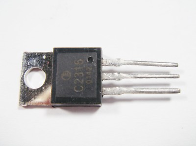 Transistor 2SC2316 TO220 NPN 6A 80V 50W  #1-1151