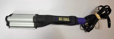 Hot Tools Curling Iron Wave Pro Signature Titanium Ceramic Deep Waver