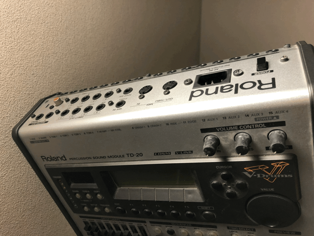 Roland TD-20 音源 モジュール Roland TD-20 V-Drums Percussion Sound Module Brain